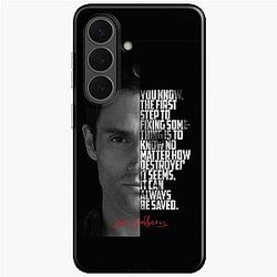 Black and White Joe Goldberg You TV Show Quote Samsung Galaxy Soft Case