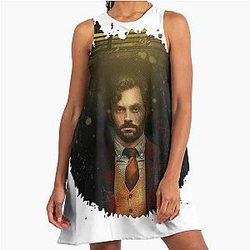 You, Joe Goldberg A-Line Dress