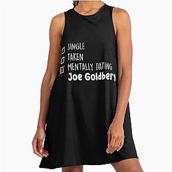 Classic Dating Joe Goldberg A-Line Dress