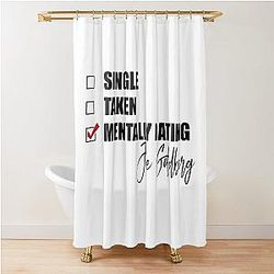 Mentally Dating Joe Goldberg Shower Curtain