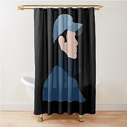 Funny Gifts for Boy or Girl Joe Goldberg Retro Vintage Shower Curtain