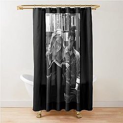 Vintage Photograph Joe Goldberg For Music Fan Shower Curtain
