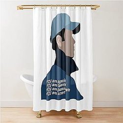 Retro Visit Joe Goldberg You Men Who Love Joe Goldberg Love Oversize Quinn Shower Curtain