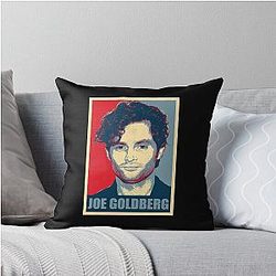Joe Goldberg throw pillow