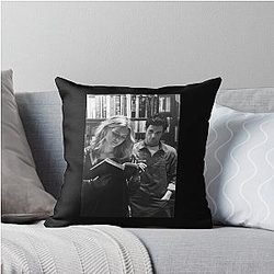 Vintage Throw Pillow for the Fan of Joe Goldberg