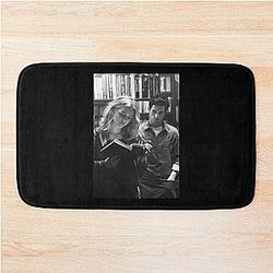 Vintage Photography Joe Goldberg for Music Lovers Bath Mat