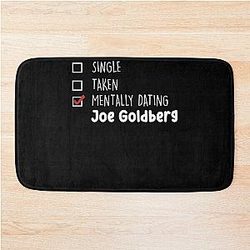 Text People Classic Dating Joe Goldberg Bath Mat