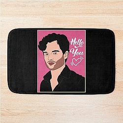 Retro Men Who Love Joe Goldberg Photographic Bathmat