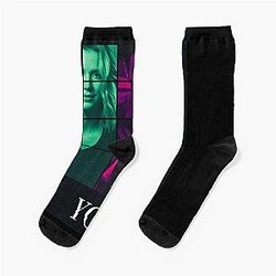Rock You Joe Goldberg Graphic Fan Socks