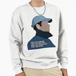 Retro Vintage Visit Joe Goldberg You Men Who Love Oversize Love Quinn Pullover Sweatshirt