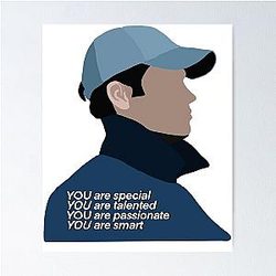 Retro Visit Joe Goldberg You Men Who Love Poster