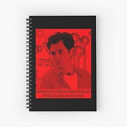 Funny Men Joe Goldberg Music For Movie Fan Spiral Notebook