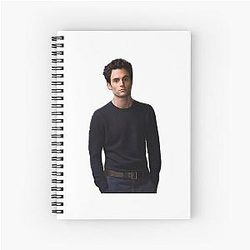 Mens Best Gift for Joe Goldberg's Birthday Spiral Notebook
