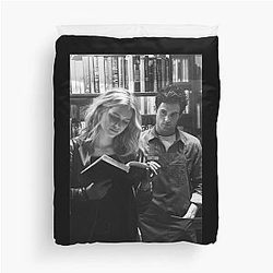 Vintage Joe Goldberg Duvet Cover for Music Fans