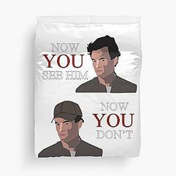 Vintage Retro Joe Goldberg Master Of Disguise Gifts Duvet Cover