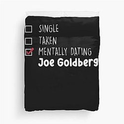 People Classic Dining Dating Joe Goldberg Duvet Cover