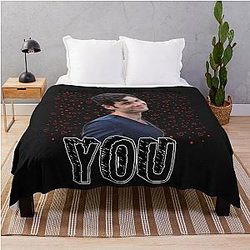 Joe Goldberg Happy Valentine's Day You Custom Throw Blanket
