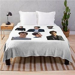 Photographic Joe Goldberg You Can Be Throw Blanket