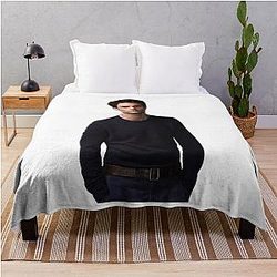 Mens Best Joe Goldberg Gift For Birthday Throw Blanket