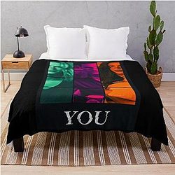 Vintage Photographic Joe Goldberg The Lovers Throw Blanket