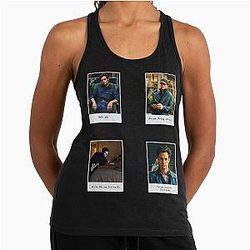 Joe Goldberg Painted Art HD Racerback Tank Top