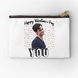 The Lovers Joe Goldberg Happy Valentines Day Zipper Pouch