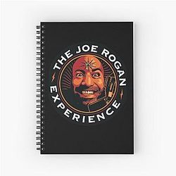 J. Joe Rogan Esperienza Podcast logo Spiral Notebook