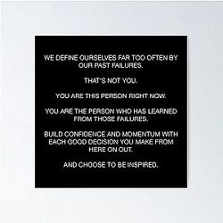 Joe Rogan Choose To Be Inspired Quote  Poster