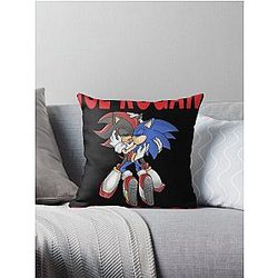 joe rogan podcast sonic  Throw Pillow