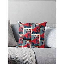 Joe Rogan Psychedelics Poster Throw Pillow