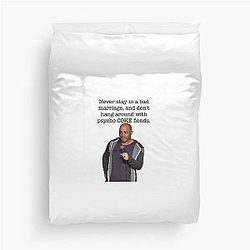 Joe rogan merch Duvet Cover