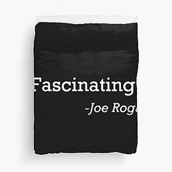 Fascinating by Joe Rogan Duvet Cover