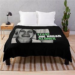 "LEAVE JOE ROGAN ALONE!!" Throw Blanket