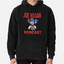 joe rogan podcast sonic t shirt   Pullover Hoodie