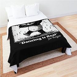 Dancing Is Real Joe Rogan Comforter