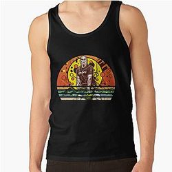 Joe Rogan, Vintage Retro Sunset Joe Rogan Tank Top