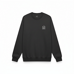 Wavy Charcoal Sweater
