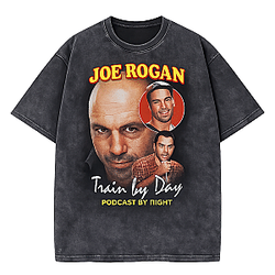 Train by Day Podcast by Night LA0607 Joe Rogan Wash T-Shirts