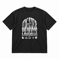 Wavy Sandy PTTT0909 Washed  Joe Rogan T-Shirts