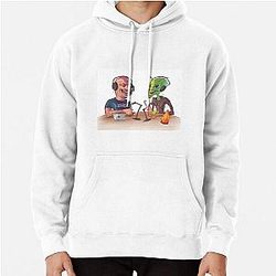 Joe Rogan and The Alien Pullover Hoodie