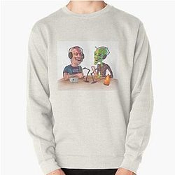 Joe Rogan and The Alien Pullover Sweatshirt