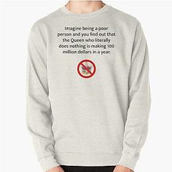 Joe Rogan Queen Quote Pullover Sweatshirt