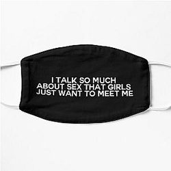 Joe Rogan Quote 2022 Flat Mask