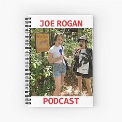 RED SCARE PODCAST - JOE ROGAN PODCAST Spiral Notebook