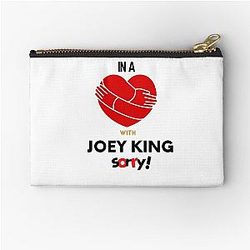 In a relationship with Joey King Sorry zipper pouch