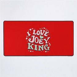 I Love Joey King Desk Mat