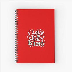 I Love Joey King Notebook