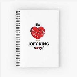In a Relationship with Joey King Spiral Notebook
