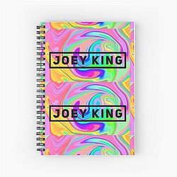 Joey King Redbubble Spiral Notebook