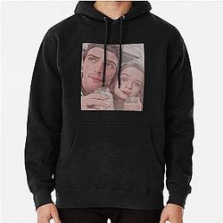 Joey King and Jacob Elordi Fanart Pullover Hoodie